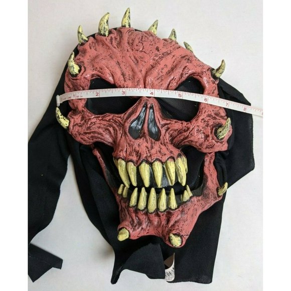 Easter Unlimited Red Devil Horns Halloween Kids Costume Mask - Picture 4 of 5